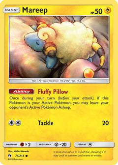 Mareep (75) 75/214 - SM  Lost Thunder-1