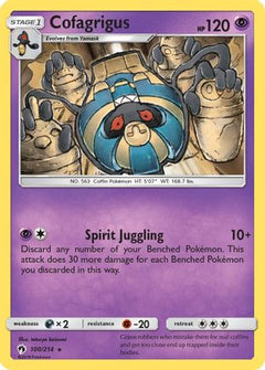 Cofagrigus/214 - SM  Lost Thunder-1