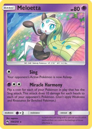 Meloetta 104/214 - SM  Lost Thunder-1
