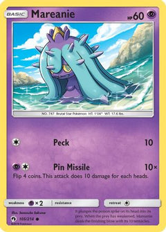 Mareanie (105)/214 - SM  Lost Thunder-1