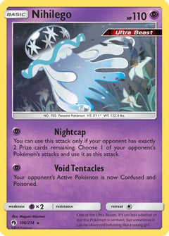 Nihilego 106/214 - SM  Lost Thunder Holofoil-1