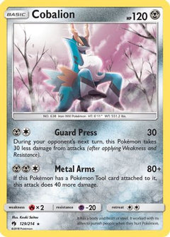 Cobalion/214 - SM  Lost Thunder Reverse Holofoil-1