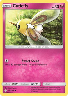 Cutiefly 145/214 - SM  Lost Thunder-1