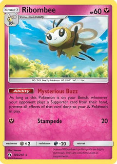 Ribombee 146/214 - SM  Lost Thunder Reverse Holofoil-1