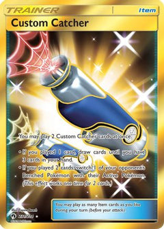 Custom Catcher (Secret)/214 - SM  Lost Thunder Holofoil-1