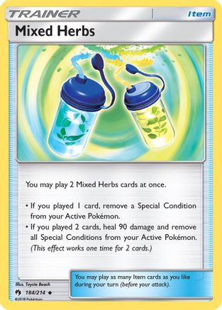 Mixed Herbs 184/214 - SM  Lost Thunder-1