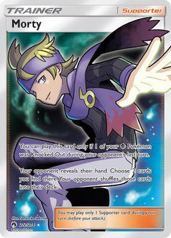 Morty (Full Art)/214 - SM  Lost Thunder Holofoil-1