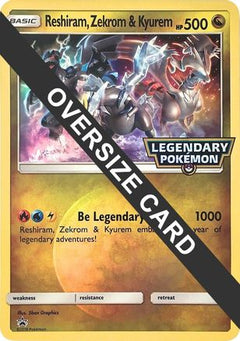 Reshiram, Zekrom & Kyurem - Jumbo Cards Holofoil-1