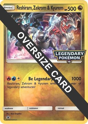 Reshiram, Zekrom & Kyurem - Jumbo Cards Holofoil-1