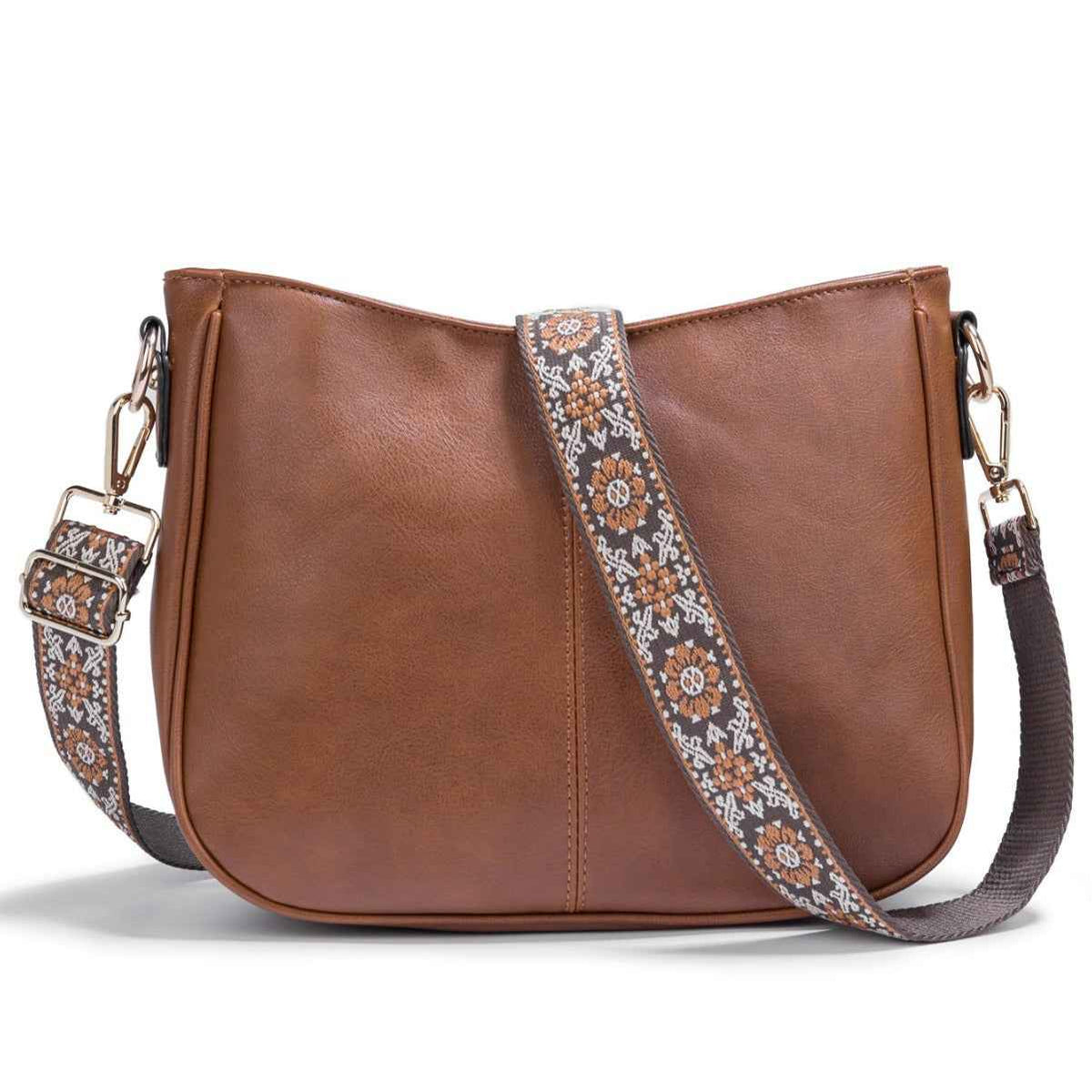Women's Simple Crossbody Bag – PU Leather Shoulder Purse for Everyday Use-4