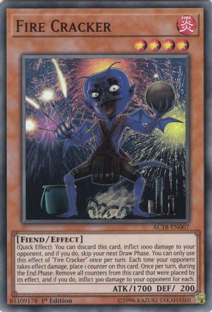 Fire Cracker (AC18-EN007) - Advent Calendar 2018 1st Edition-1