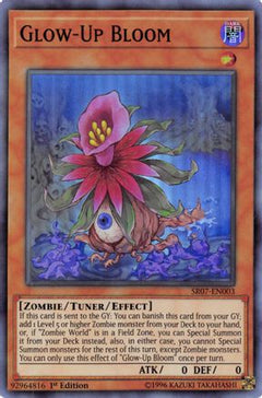 Glow-Up Bloom (SR07-EN003) - Structure Deck: Zombie Horde 1st Edition-1