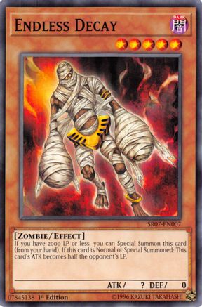 Endless Decay (SR07-EN007) - Structure Deck: Zombie Horde 1st Edition-1