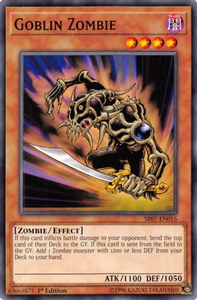 Goblin Zombie (SR07-EN016) - Structure Deck: Zombie Horde 1st Edition-1