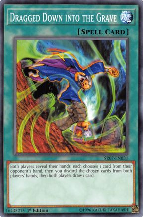 Dragged Down into the Grave (SR07-EN031) - Structure Deck: Zombie Horde 1st Edition-1