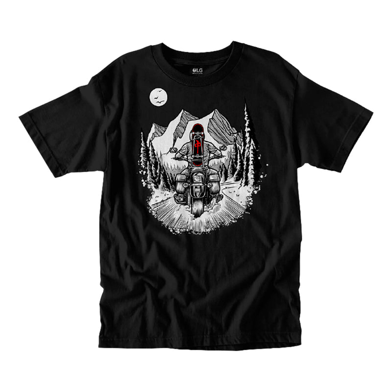 Red Dragon 'Road Trip' Tee - Black-1
