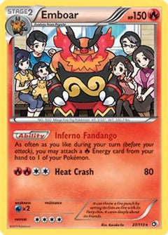 Emboar - 27/113 (Legendary Treasures) - Deck Exclusives-1