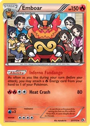 Emboar - 27/113 (Legendary Treasures) - Deck Exclusives-1