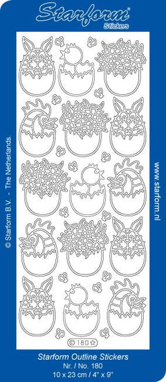 Deco Stickers - Easter Egg Characters-1