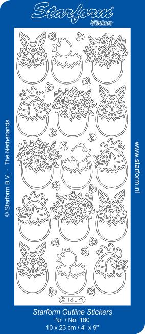 Deco Stickers - Easter Egg Characters-1