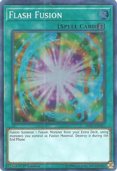 Flash Fusion (HISU-EN057) - Hidden Summoners 1st Edition-1