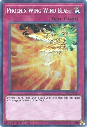 Phoenix Wing Wind Blast (HISU-EN045) - Hidden Summoners 1st Edition-1