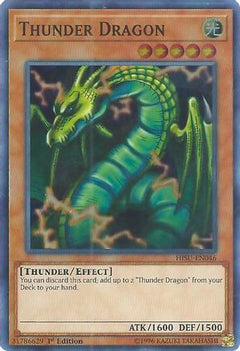 Thunder Dragon (HISU-EN046) - Hidden Summoners 1st Edition-1