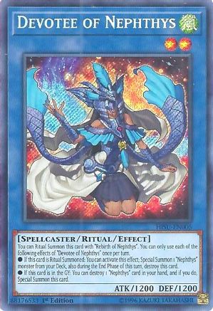 Devotee of Nephthys (HISU-EN005) - Hidden Summoners 1st Edition-1