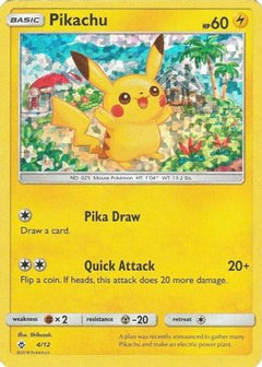 Pikachu - 4/12/12 - McDonalds Promos 2018 Holofoil-1