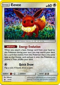 Eevee - 11/12/12 - McDonalds Promos 2018 Holofoil-1