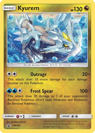 Kyurem - SM142/248 - SM Promos Holofoil-1