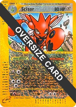 Scizor - 7/12 - Jumbo Cards Reverse Holofoil-1
