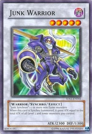 Junk Warrior (5DS1-EN041) - 5D's 2008 Starter Deck Unlimited-1