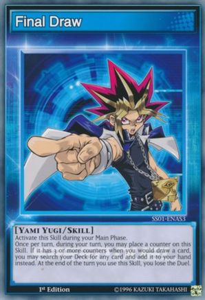 Final Draw (SS01-ENAS3) - Speed Duel Decks: Destiny Masters 1st Edition-1