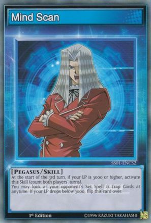 Mind Scan (SS01-ENCS2) - Speed Duel Decks: Destiny Masters 1st Edition-1