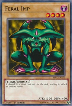 Feral Imp (SS01-ENA02) - Speed Duel Decks: Destiny Masters 1st Edition-1