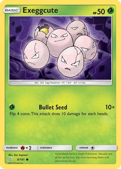 Exeggcute 8/181 - SM  Team Up Reverse Holofoil-1