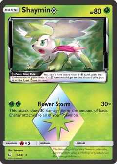 Shaymin Prism Star 10/181 - SM  Team Up Holofoil-1