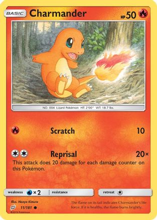 Charmander (11) 11/181 - SM  Team Up-1