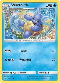 Wartortle 24/181 - SM  Team Up Reverse Holofoil-1