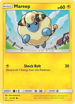 Mareep 41/181 - SM  Team Up Reverse Holofoil-1
