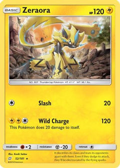 Zeraora/181 - SM  Team Up Holofoil-1
