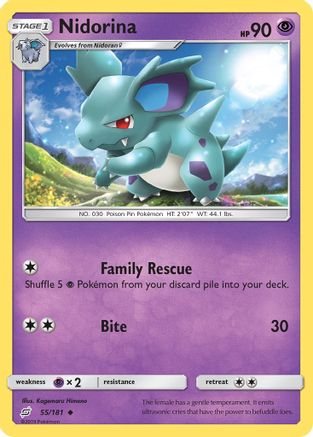 Nidorina/181 - SM  Team Up-1