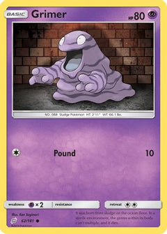 Grimer 62/181 - SM  Team Up Reverse Holofoil-1