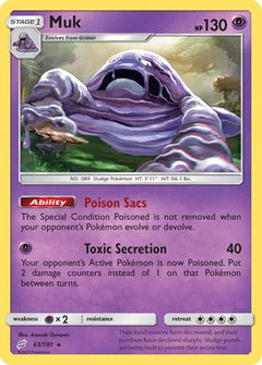 Muk 63/181 - SM  Team Up Reverse Holofoil-1
