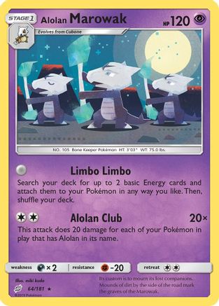 Alolan Marowak 64/181 - SM  Team Up-1