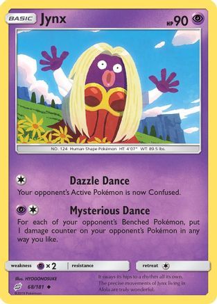 Jynx/181 - SM  Team Up Reverse Holofoil-1