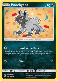 Poochyena 86/181 - SM  Team Up Reverse Holofoil-1