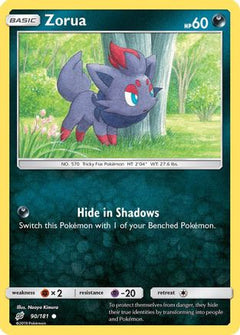 Zorua 90/181 - SM  Team Up Reverse Holofoil-1