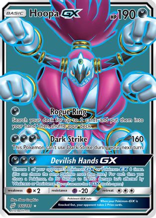 Hoopa GX (Full Art)/181 - SM  Team Up Holofoil-1